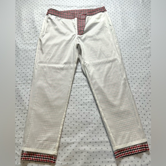Talbot Hampshire Red and Black Checkered Pants - Picture 10 of 11